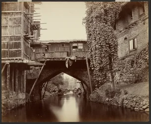 Srinagar; A Bridge on the Marqual Canal