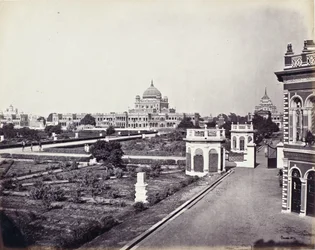 View in the Qaisar Bagh Palace