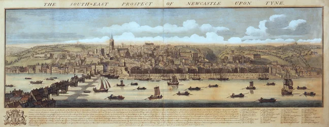 The South East Prospect of Newcastle Upon Tyne