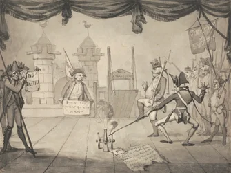 An Amphitheatrical Version of the Fall of Bastille