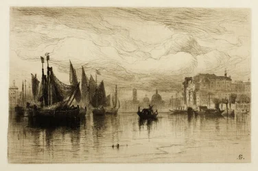 A Cloudy Day in Venice