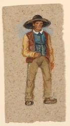 Sketch of a French Peasant, 1874