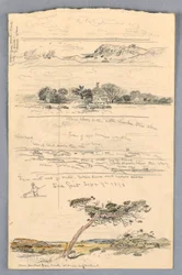 Sketches from Sea Girt, New Jersey, September 1878
