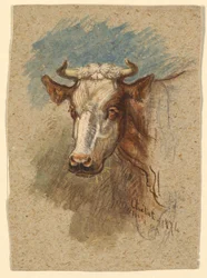 Drawing, Studies: Sketches from France. Etretat, Seine-Inferieure, Quimper, Brittany, 1874