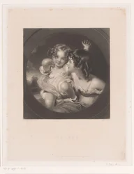 Two Children with Curls