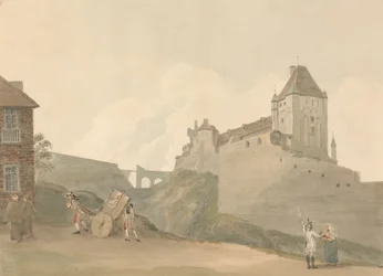 Castle at Dieppe, Normandy