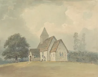 Church with Wooden Belfry (one of three versions)