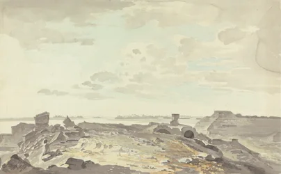 Ruined Fort on a River