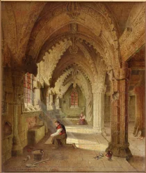 Rosslyn Chapel, c.1852