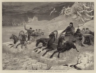 Going to Picnic in Russia, a Friendly Race