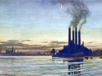 Lots Road Power Station - Evening