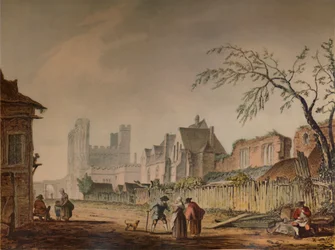 St. Augustines Gate, Canterbury, 18th century, 1935
