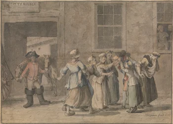 Departure from a French Inn: An Illustration for Sterne