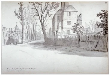 View of the Upper Part of St Marylebone High Street and the Turnpike, London