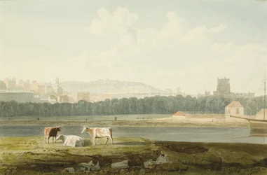 View Across the Floating Harbour, with St. George
