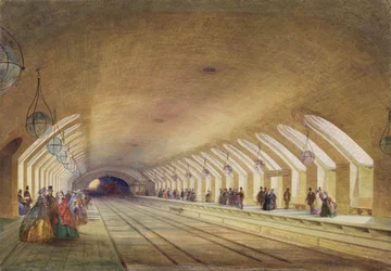 Baker Street Station, 1863