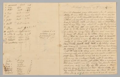 Letter to Giles Saunders from Samuel Fox Regarding the Slave Trade