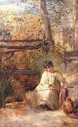 A Boy Fishing