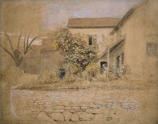 A House and Garden at Tintern