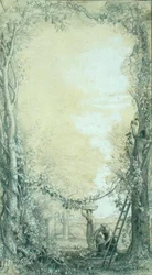 The Vintage, design for an illustration for 