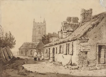 Church and Cottages