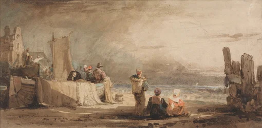 Figures on a Beach