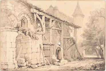 Scene at Jumièges