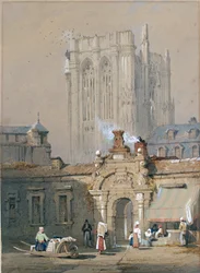 The Old Tower, Cologne Cathedral, early 19th century