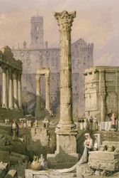 View of the Forum, Rome