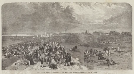 The Naval Review, Promenade on Southsea Common