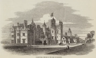 Worsley Hall, the Seat of the Earl of Ellesmere