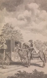 An Illustration to the Newgate Calendar: Raby Finding a Woman