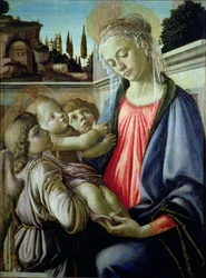 Madonna and Child with Angels