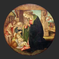Adoration of the Child with the Young John the Baptist
