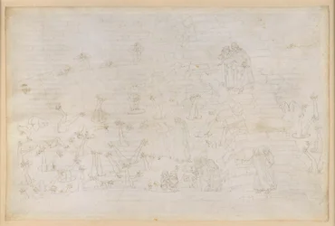 The Divine Comedy, Inferno XIX. Virgil and Dante in the Eighth Circle of Hell (Malebolge), 3rd Bolgia: Corrupt in Ecclesiastical Offices, Punishment of the Simoniacs