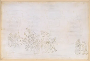 The Divine Comedy, Purgatorio XVIII. Fourth Ring: Virgil Explains to Dante the Principle of Love and the Role of Free Will; Penance of the Slothful