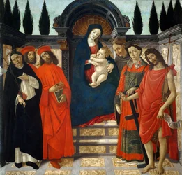 Madonna and Child with Saints Pala del Trebbio