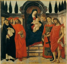 Mary with Child and Saints