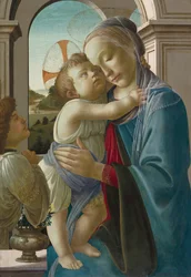 Virgin and Child with an Angel, 1475-85