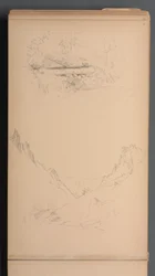 Sketchbook, page 15: Landscapes, Berlin Falls