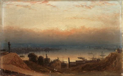 The Basin of the Patapsco from Federal Hill, Baltimore