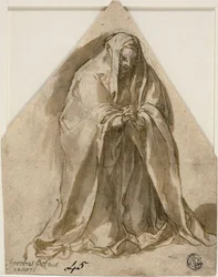 Kneeling Woman