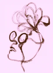 Serene Floral Portrait