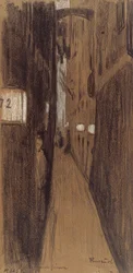 Alley in Genoa