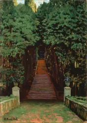 Stairs in the Garden