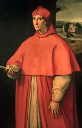 Portrait of Cardinal Alessandro Farnese, Future Pope Paul III