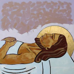 Jesus is laid in the tomb