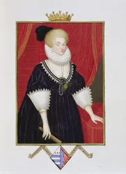 Portrait of Lady Catherine Grey (c.1538-1668), Countess of Kent, from 