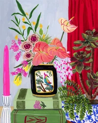 Vibrant Floral Still Life