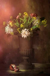 Moody Floral Still Life